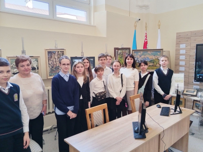 Экскурсія ў БДАМЛМ ў рамках акцыі “Архівы – школе”