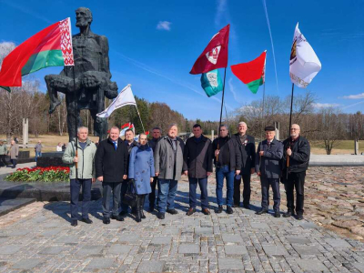 Участие БГАМЛИ в акции памяти «Приди и поклонись»