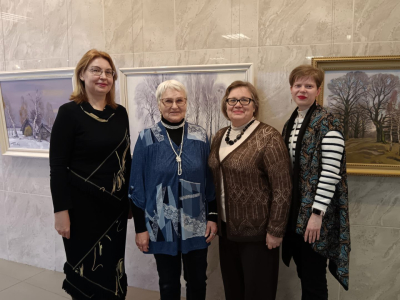 Удзел БДАМЛМ у прэзентацыі выставы “Замест тысячы слоў”