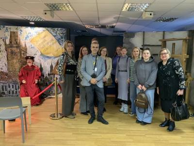 БГАМЛИ посетил выставку «Беларусь і Біблія»