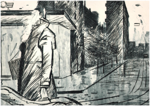 «Город и люди». Серыя. Варыянт. Фрагмент. [1962-1964 гг.]