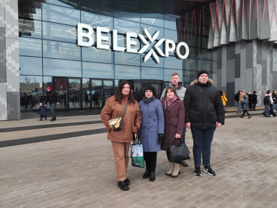 БДАМЛМ на выставе “Мая Беларусь” у міжнародным выставачным цэнтры Belexpo
