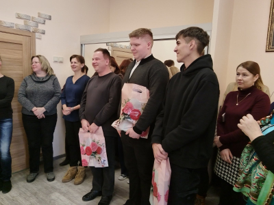 У БДАМЛМ павіншавалі мужчын з Днём абаронцаў Айчыны