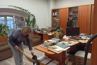 Работники БГАМЛИ приняли участие в республиканском субботнике