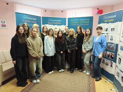 Прэзентацыя банэрнай выставы “65 гадоў БДАМЛМ” у Беларускай дзяржаўнай акадэміі сувязі