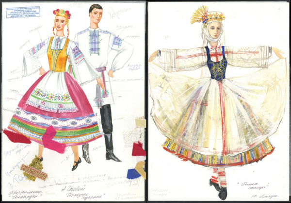 Выстава “Танец сэрцам”, прысвечаная 50-годдзю Беларускаму дзяржаўнаму акадэмічнаму заслужанаму харэаграфічнаму ансамблю &quot;Харошкі&quot;