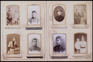 Старонкі з альбома сям’і Багдановічаў. 1892-1911 гг. (БДАМЛМ)