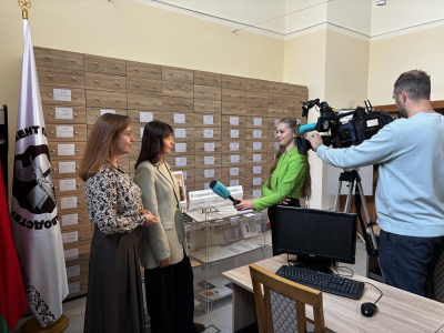 БГАМЛИ на Первом информационном телеканале в преддверии Дня архивиста