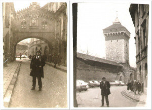 У.С.Караткевіч падчас паездкі ў Кракаў. [пач. 1970-х гг.]