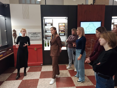 Наведванне БДАМЛМ Музея гісторыі беларускай чыгункі