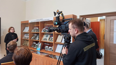 Участие БГАМЛИ в съемках телевизионного сюжета для канала БТ-3