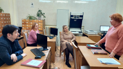 Лекцыйны занятак у БДАМЛМ