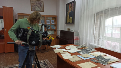Аб правядзенні здымак ОНТ у БДАМЛМ да 120-годдзя з дня нараджэння Л.П. Александроўскай