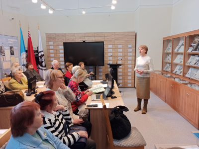 Экскурсія ў БДАМЛМ для ўдзельнікаў сацыяльна-асветніцкага праекта  “Акадэмія “трэцяга узросту”