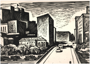 «Город и люди». Серыя. Варыянт. Фрагмент. [1962-1964 гг.]