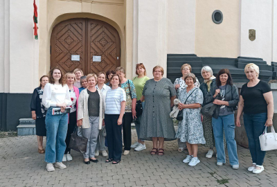 Экскурсія ад БДАМЛМ для настаўнікаў рускай мовы і літаратуры з ДУА &quot;Мінскі абласны інстытут развіцця адукацыі&quot;