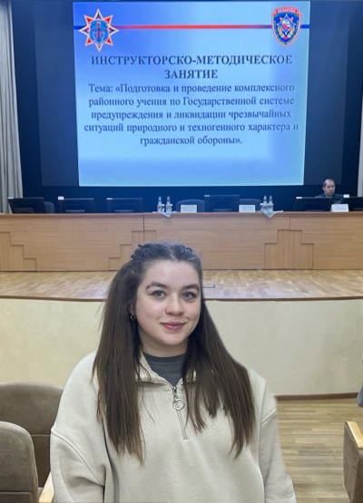 Удзел БДАМЛМ у інструктарска-метадычным занятку Цэнтральнага раённага аддзела па НС
