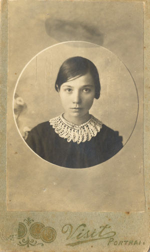 Сястра пісьменніка Ганна Гарэцкая. 1919 г.