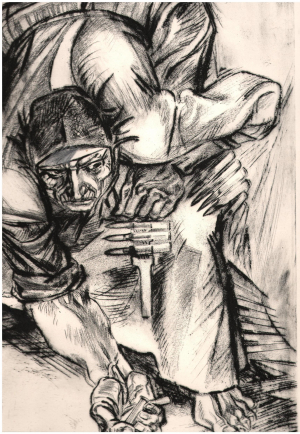 «Блокада». Серыя. Варыянт. Фрагмент. [1975-1978 гг.]