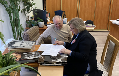 Новае паступленне дакументаў з асабістага архіва Улашчанка Леаніда Аляксандравіча ў БДАМЛМ