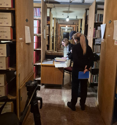 Удзел БДАМЛМ у здымках дакументальнага фільма