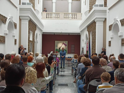 Участие БГАМЛИ в презентации выставки к 100-летию Б.Аракчеева в Национальном художественном музее