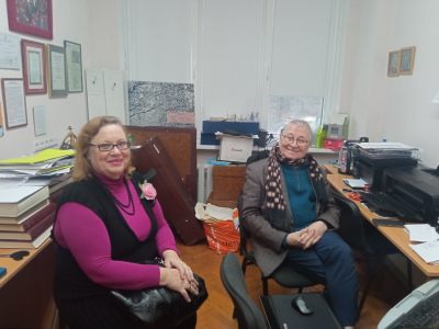 Першае паступленне дакументаў фатографа, фотакарэспандэнта, заслужанага журналіста Юрыя Сяргеевіча Іванова ў БДАМЛМ